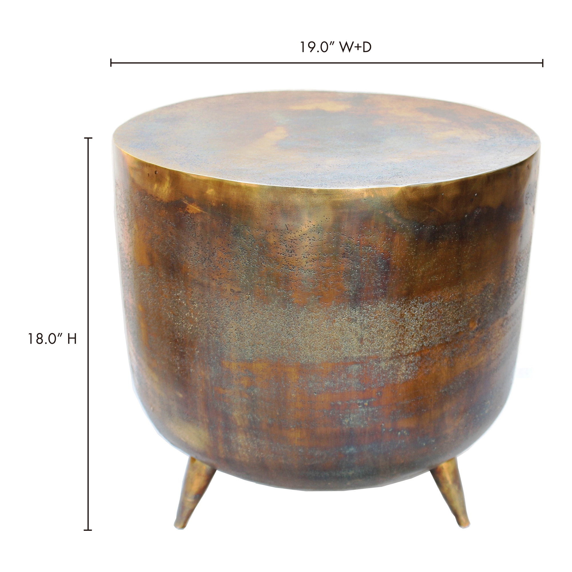 Kettel Accent Table Brass - Image 5