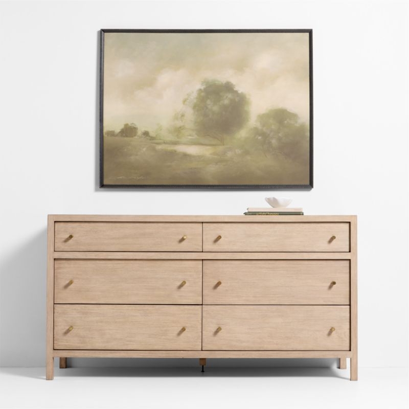 "Peace Like a River No. 3" by Hannah Winters 48"x36" Framed Wall Art Print - Image 3