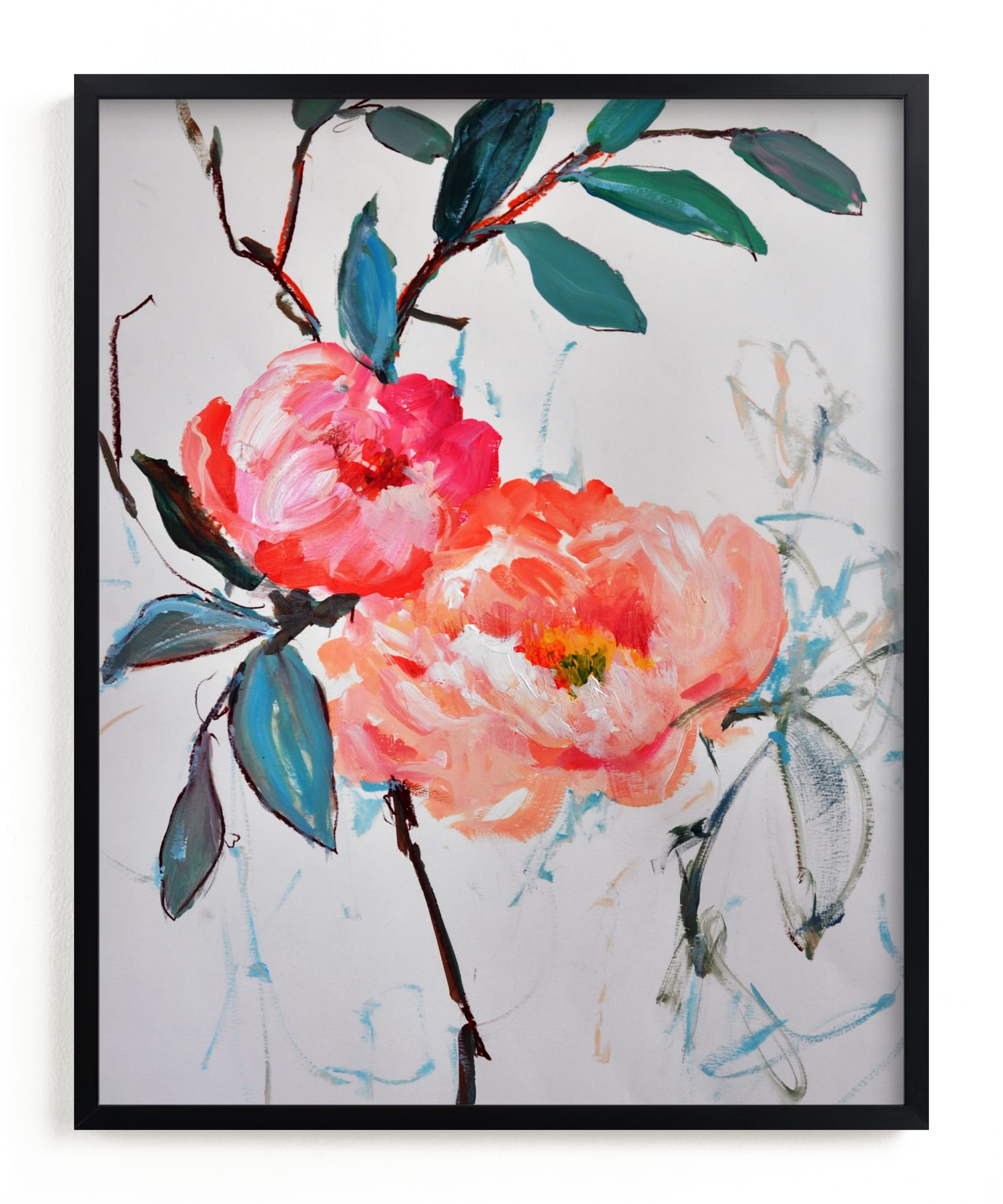 Peony Duet Limited Edition Fine Art Print 2 - Image 0