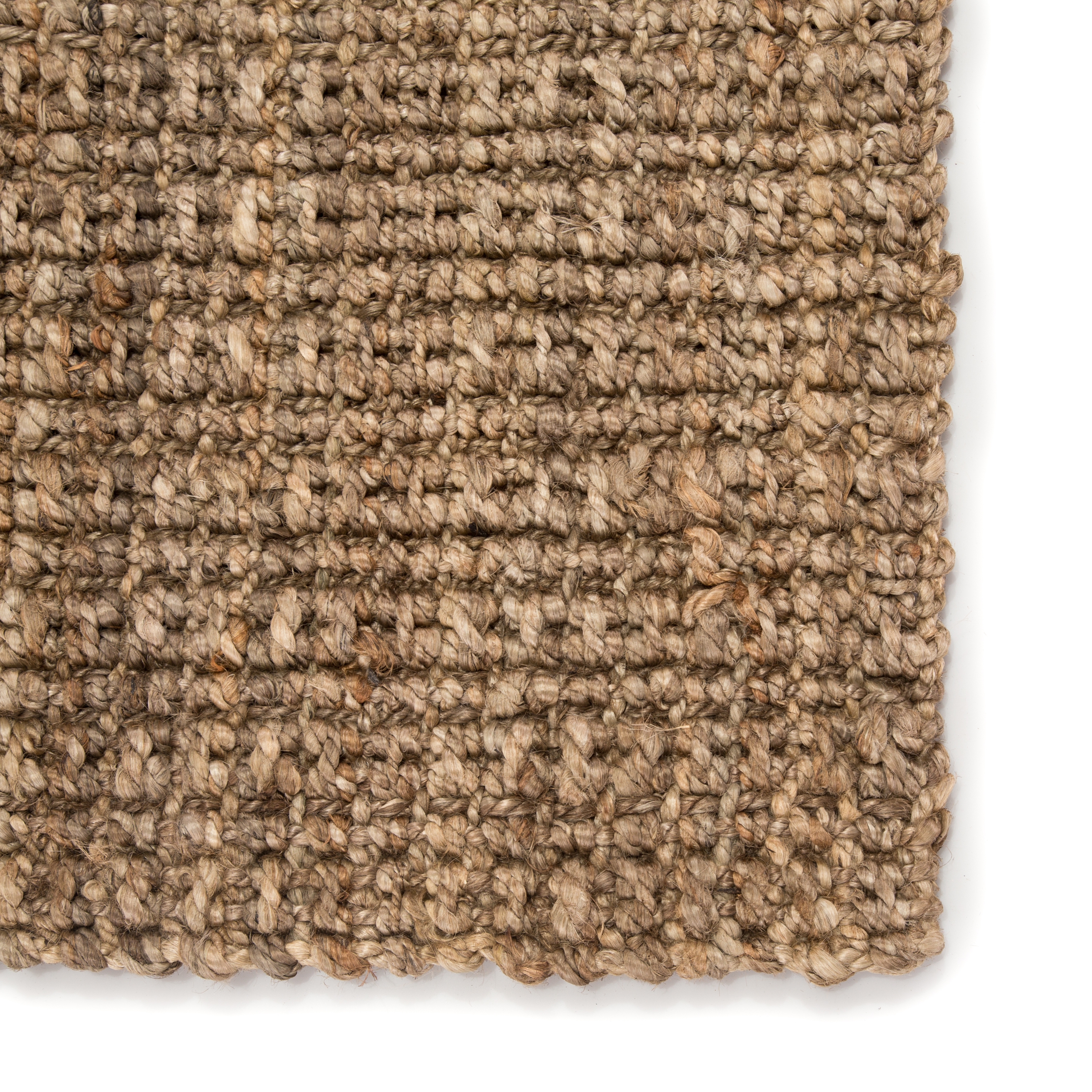 Achelle Natural Solid Taupe Area Rug (12'X15') - Image 3
