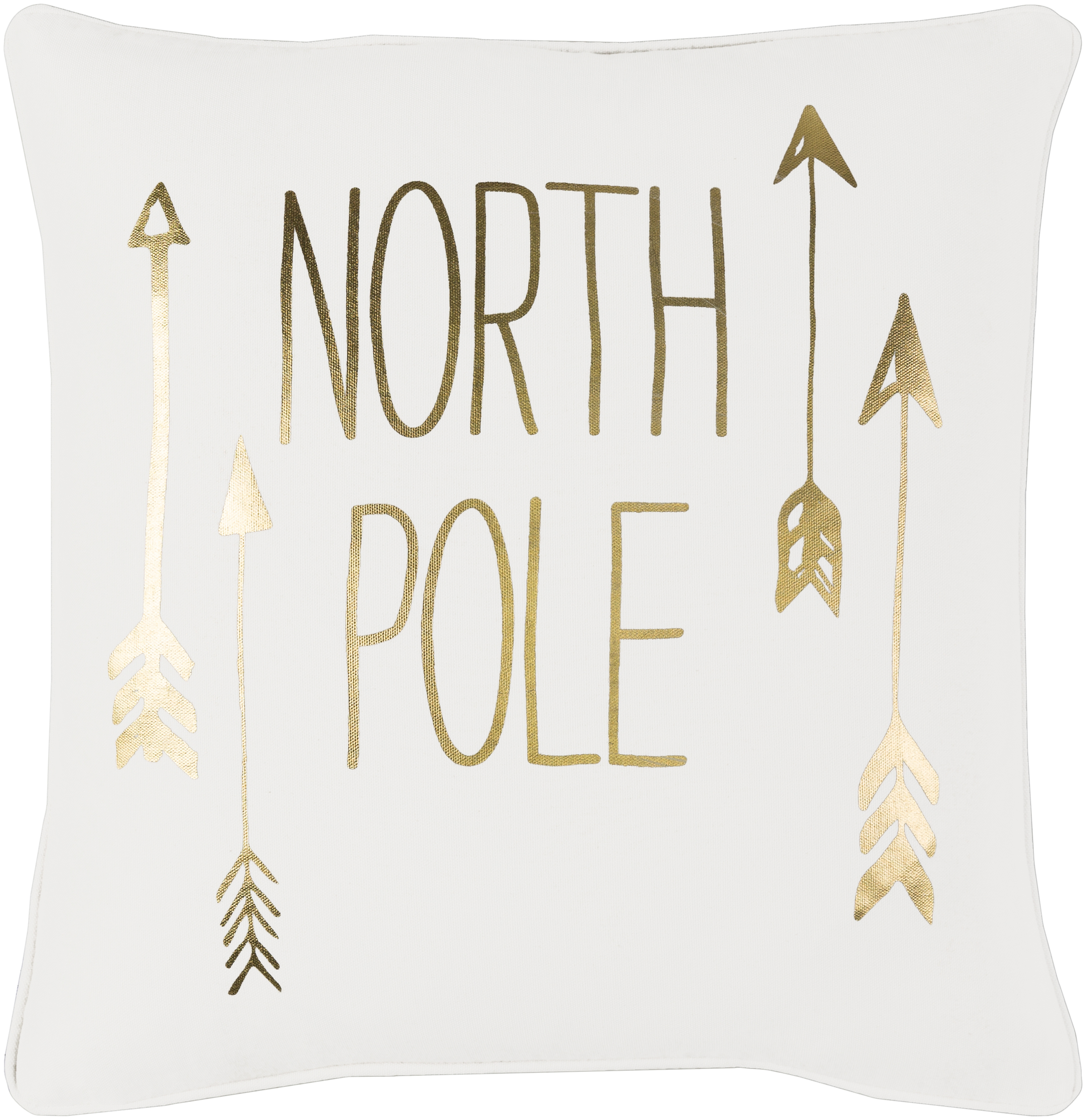 Holiday HOLI-7252 18"L x 18"W Down Filled Pillow - Image 0