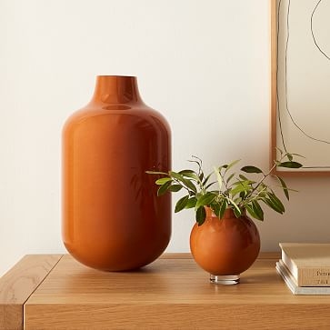 Mari Vase, Rust, Mixed Sizes, Set of 3 - Image 3