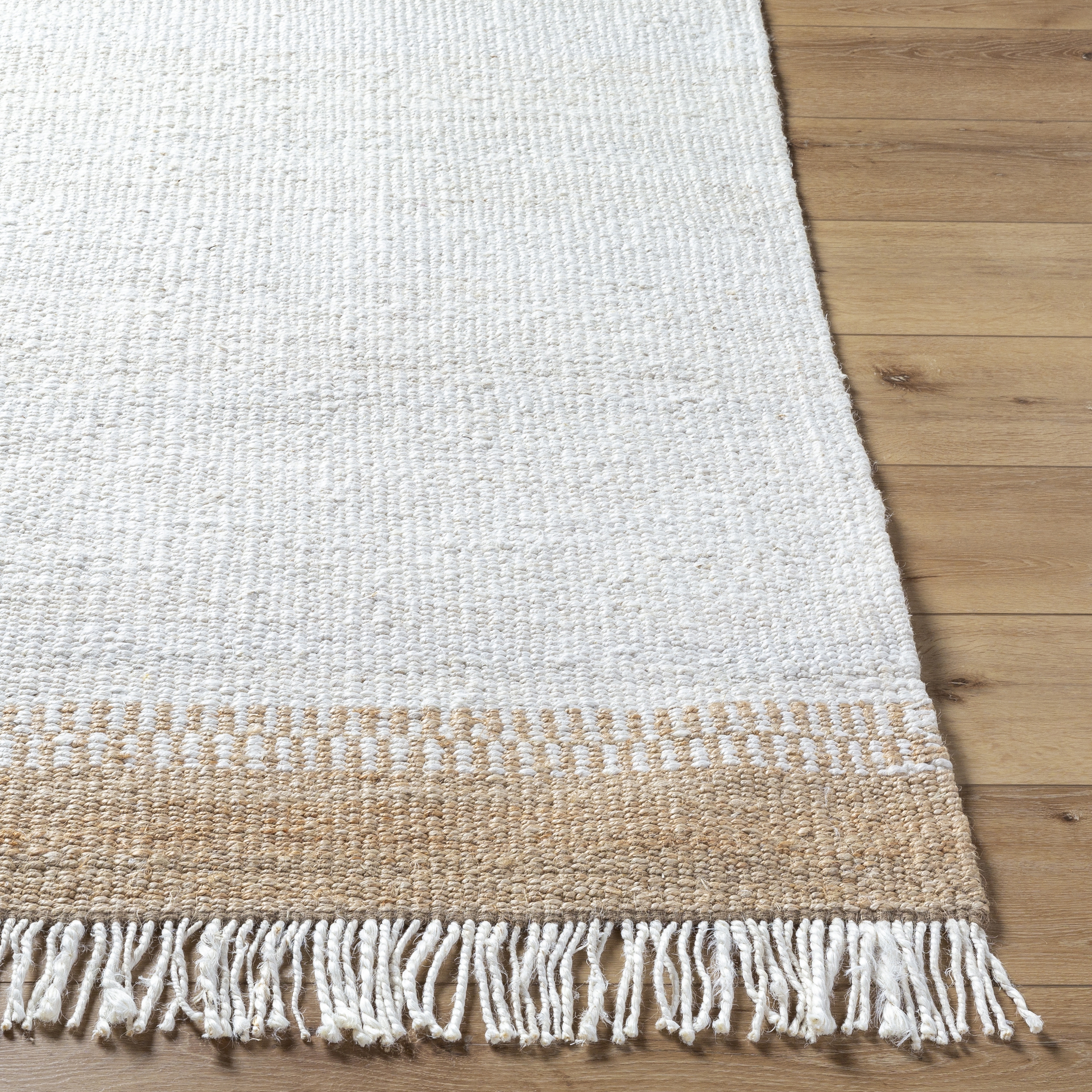 Kamey Beige Indoor 8' x 10' Handmade Rug - Image 2