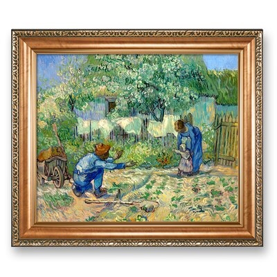 First Steps, After Millet By Vincent Van Gogh - Image 0