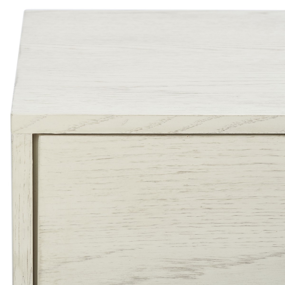 Mallory 3 Drawer Nightstand - White Wash - Image 2