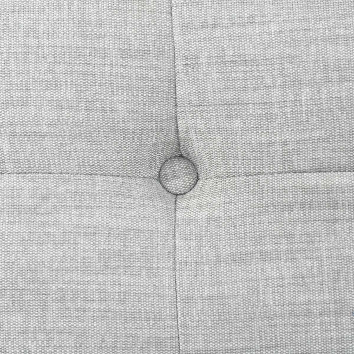 Nathaniel Tufted 3 Seater Sofa - Light Grey - Image 5