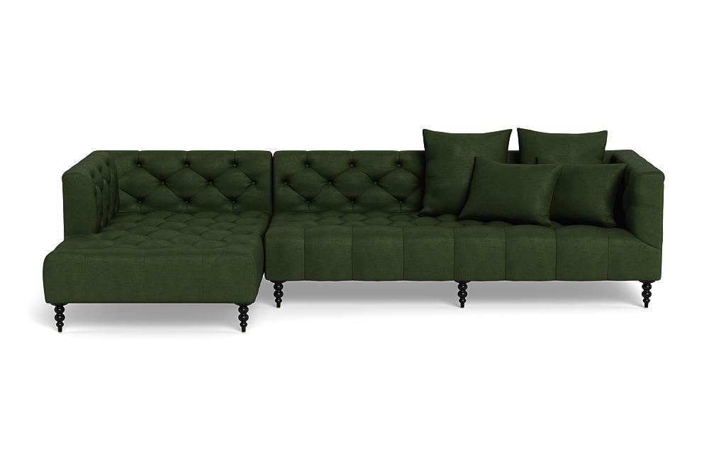 Ms. Chesterfield Sectional Sofa with Left Chaise by Apartment Therapy - Image 0
