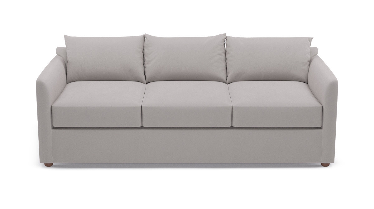 Tailored Sleeper Sofa | Platinum Velvet - Image 0