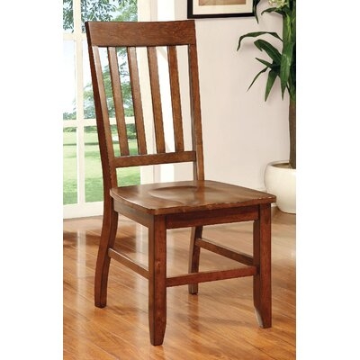Deraway Slat Back Side Chair in Brown - Image 0