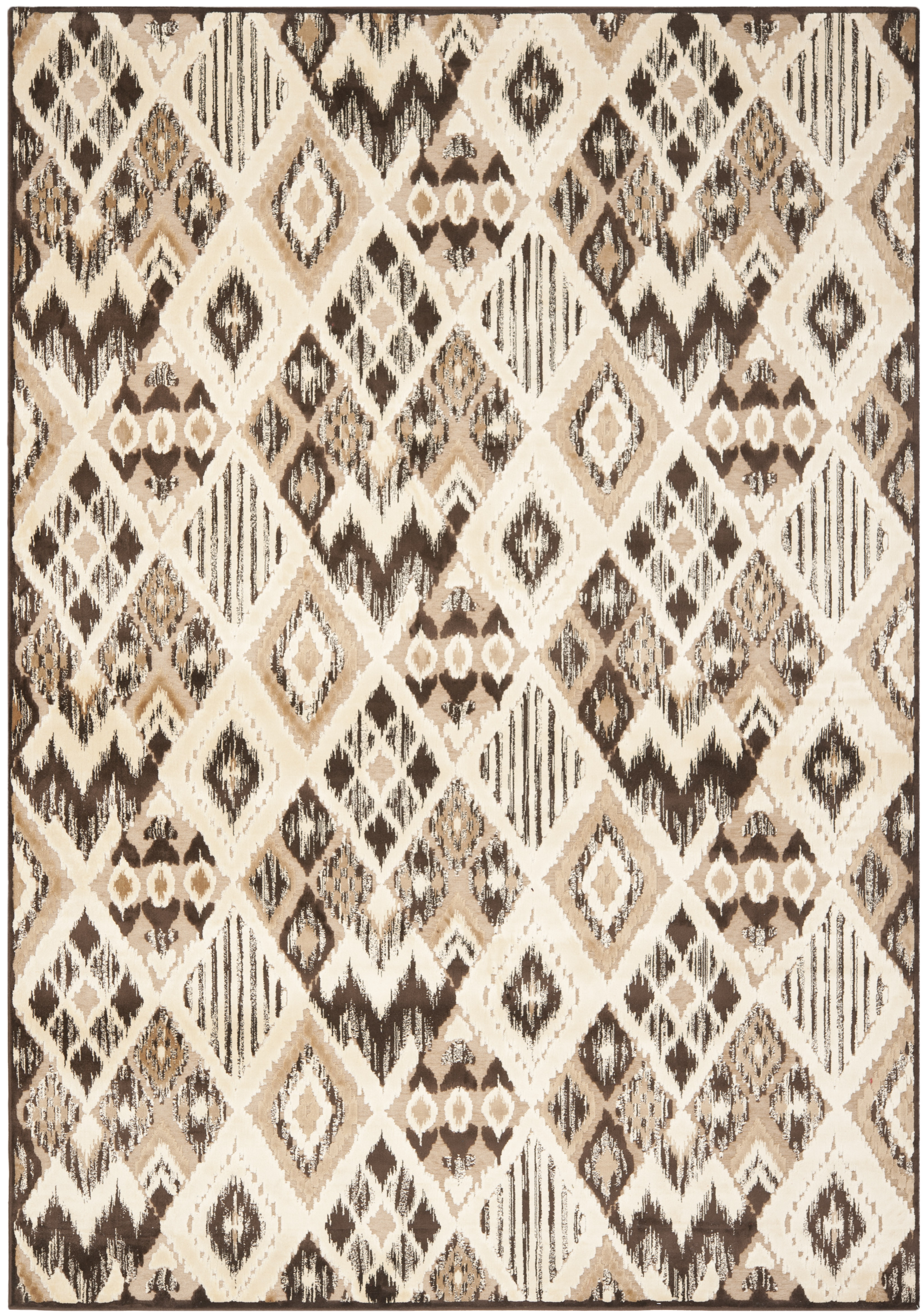 Arlo Home Woven Area Rug, PAR114-360, Brown/Taupe,  5' 3" X 7' 6" - Image 0