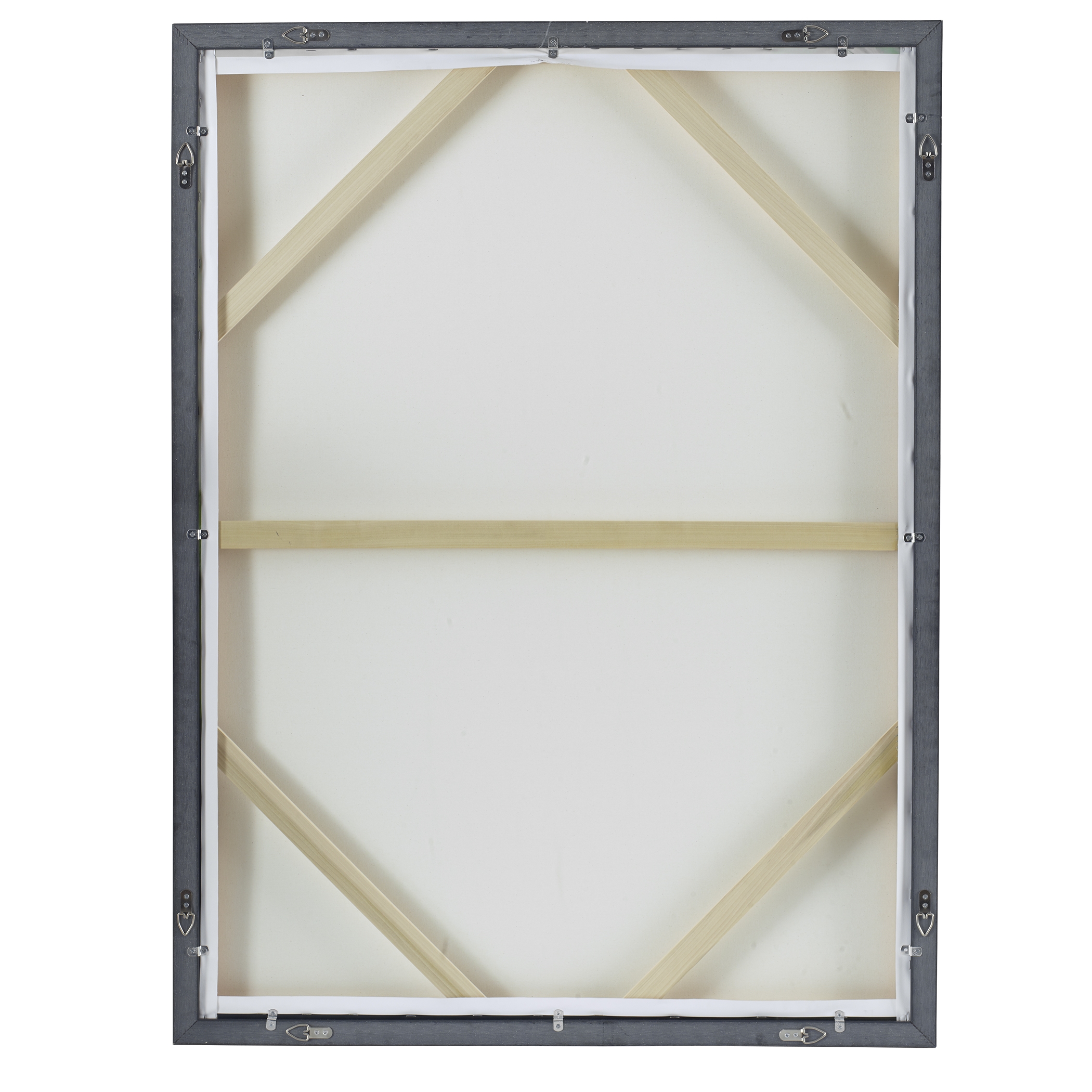 Serene Green Framed Abstract Art - Image 5