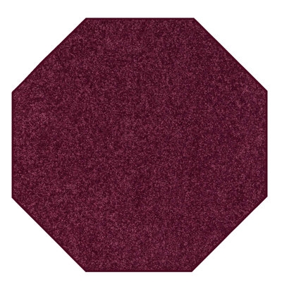 Ambiant Galaxy Way Solid Color Area Rugs Cranberry - Image 0