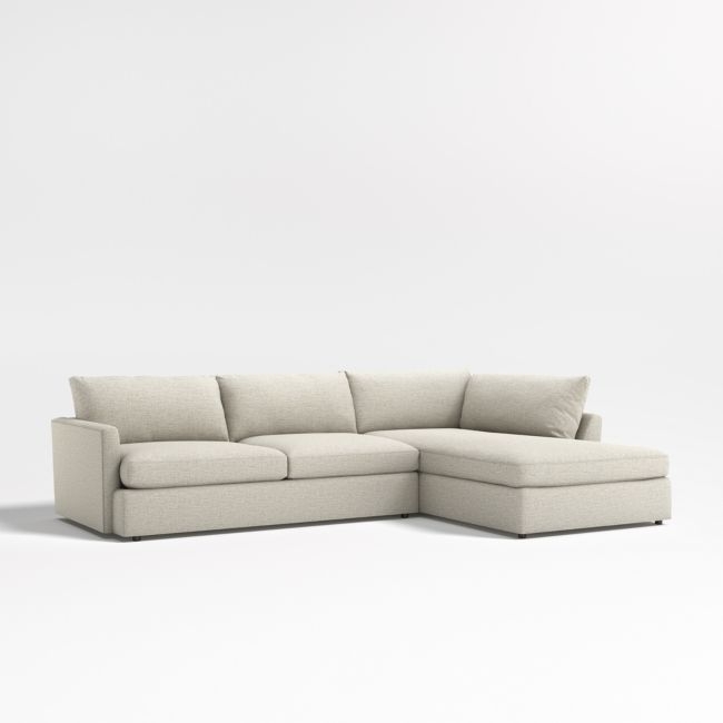 Lounge Deep 2-Piece Right-Arm Bumper Sectional Sofa - Image 0