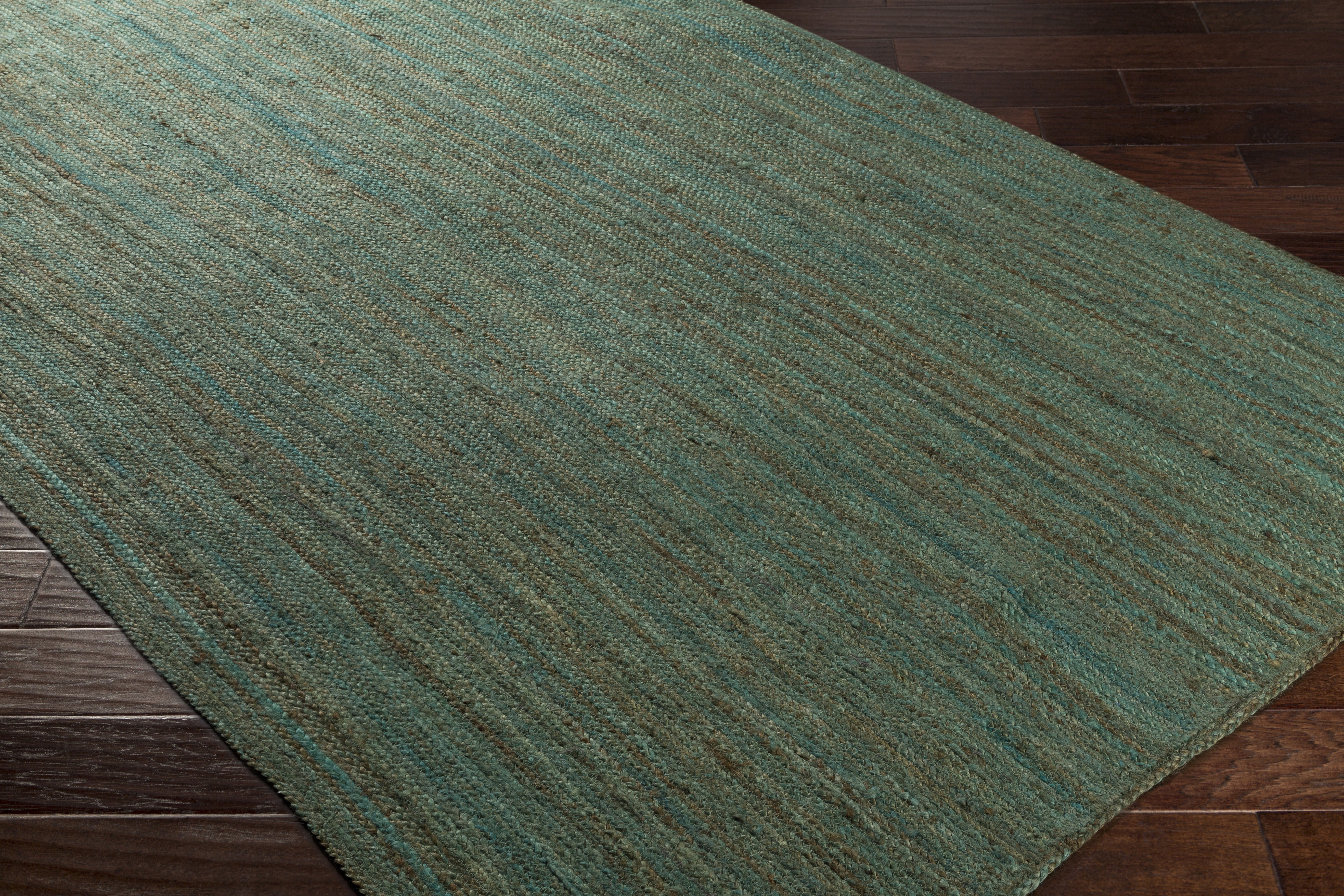 Brice Green Indoor 5' x 5' Handmade Rug - Image 2