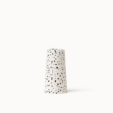 Short Pillar Vase Speckled - Image 2