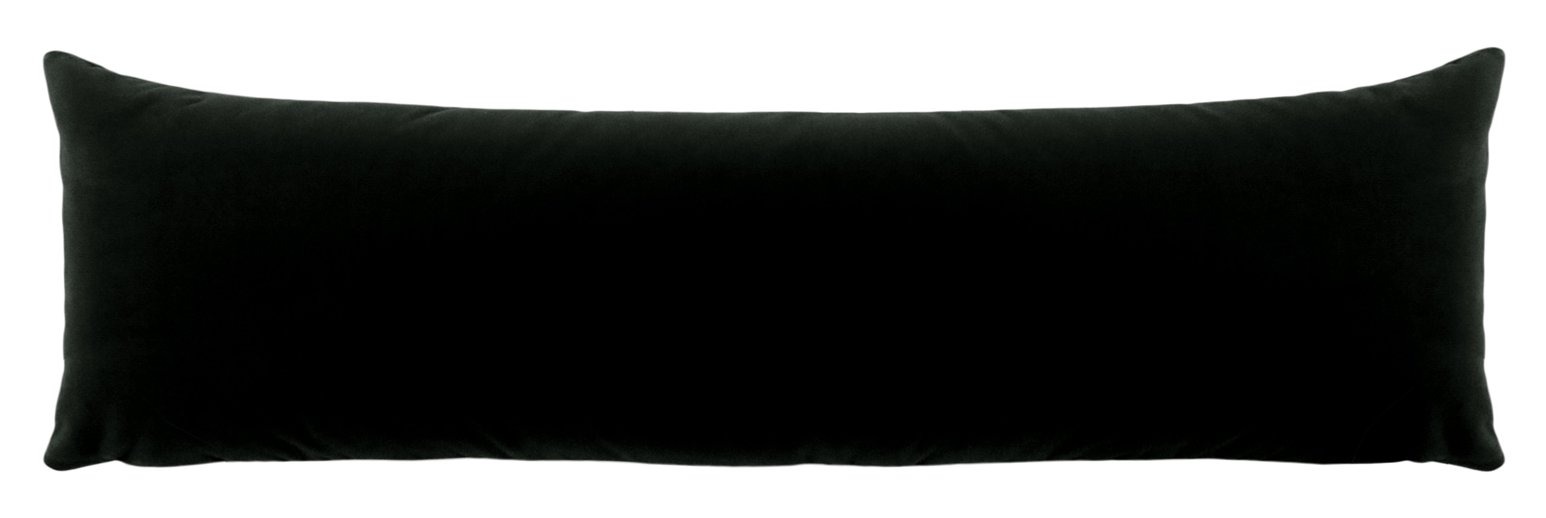 THE XL LUMBAR :: MOHAIR VELVET // CAVIAR - BY THE YARD - Image 2