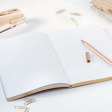 Journal A5 Vegan Leather Gold 252p - Image 3