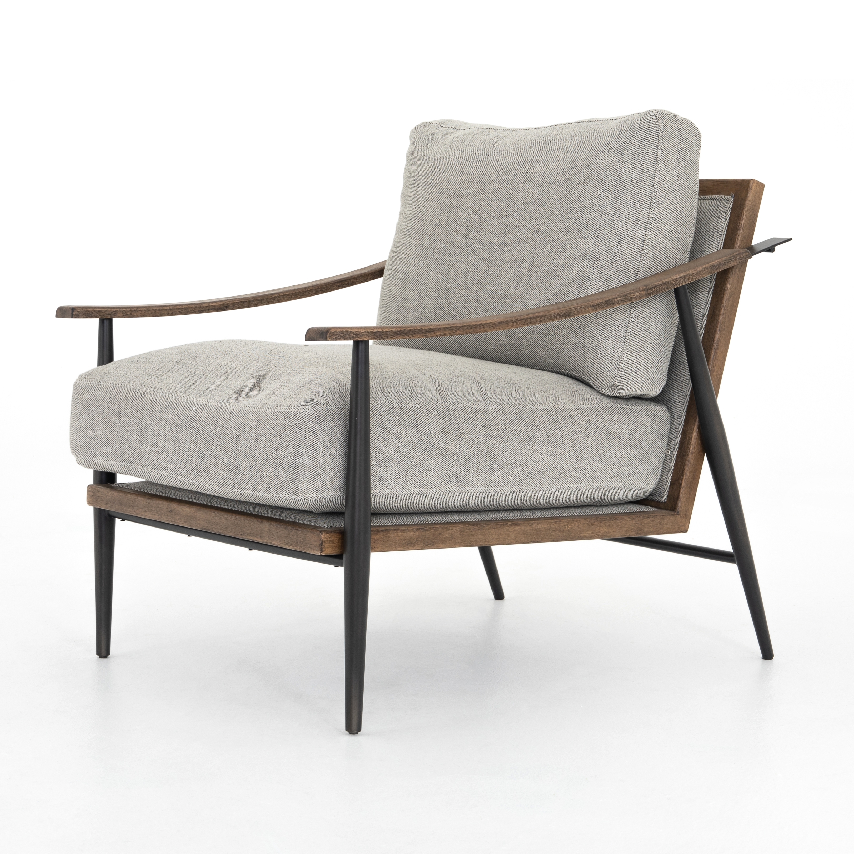 Kennedy Chair-Gabardine Grey - Image 3