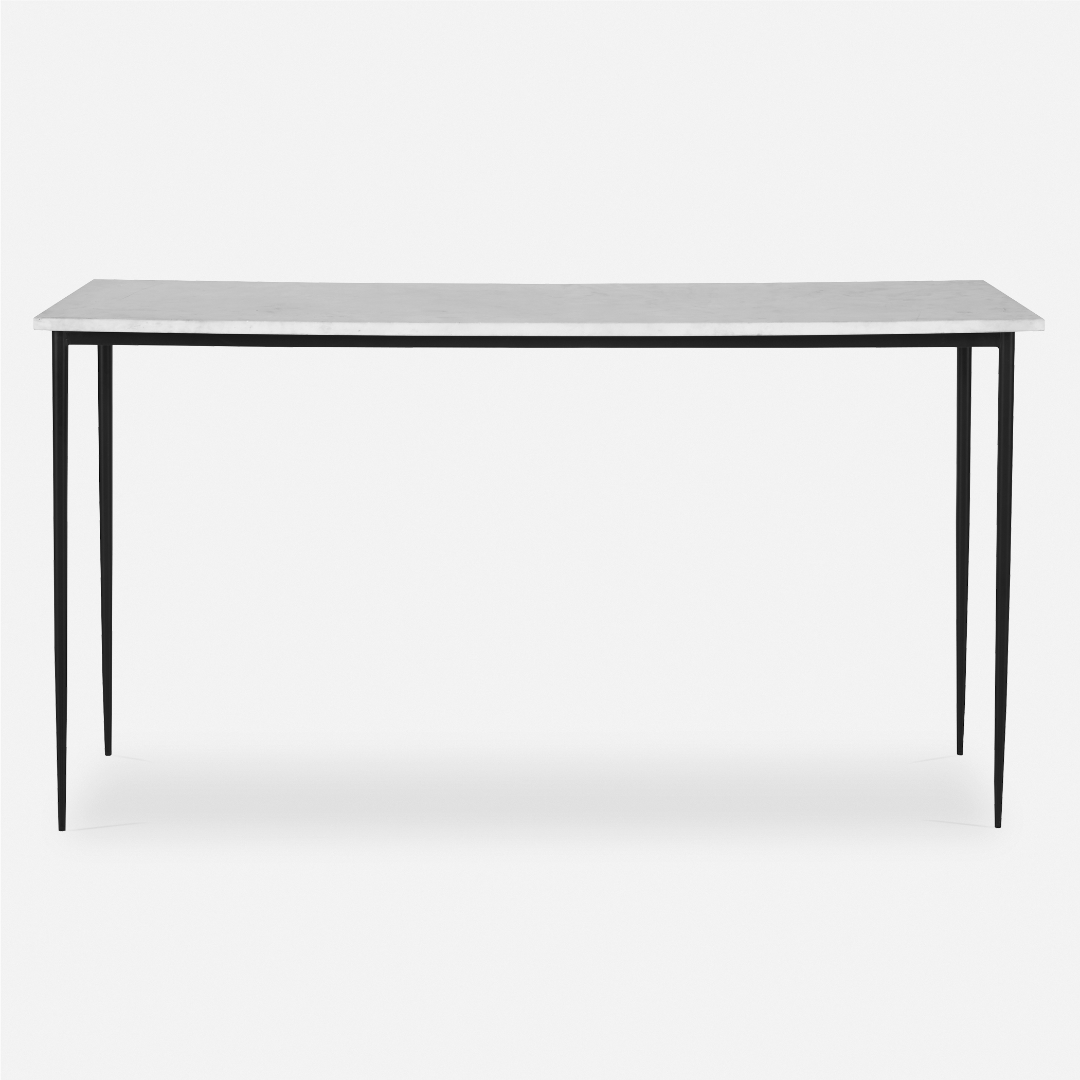 Nightfall White Marble Console Table - Image 0