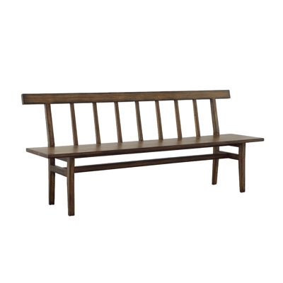 Analiese Solid Wood Bench - Thumbnail 2