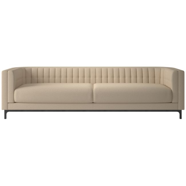 Ambroise 104" Hartman Camel Sofa - Image 0