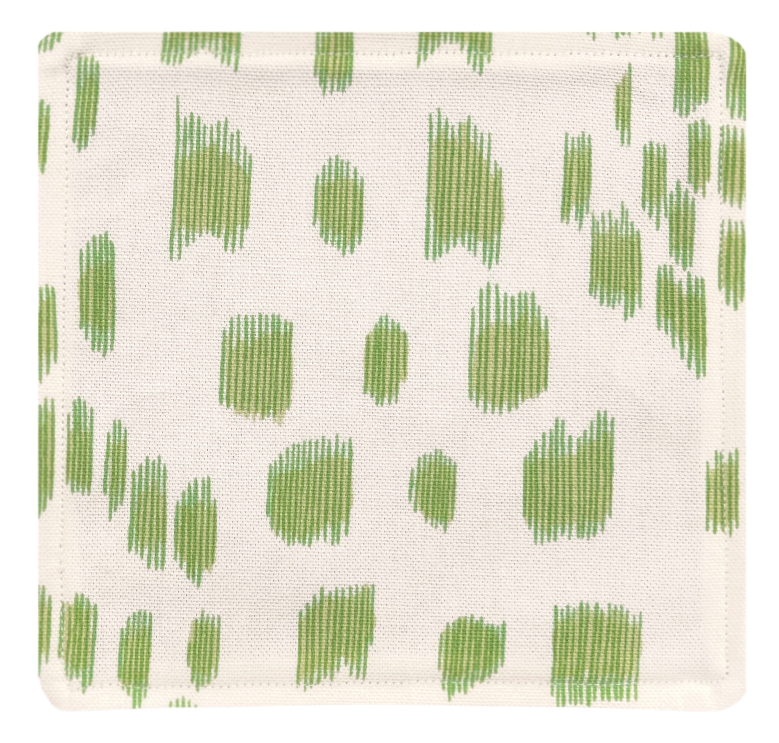 COCKTAIL NAPKINS :: LES TOUCHES // PERIDOT | BRUNSCHWIG & FILS - Hydrangea Blue - Image 1
