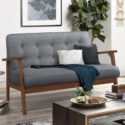 Barclay 42" Square Arm Loveseat - Image 0