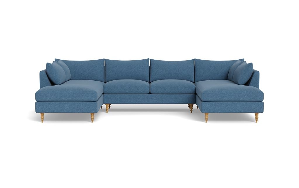 Sloan 3-Piece U-Bumper Sectional - Image 0