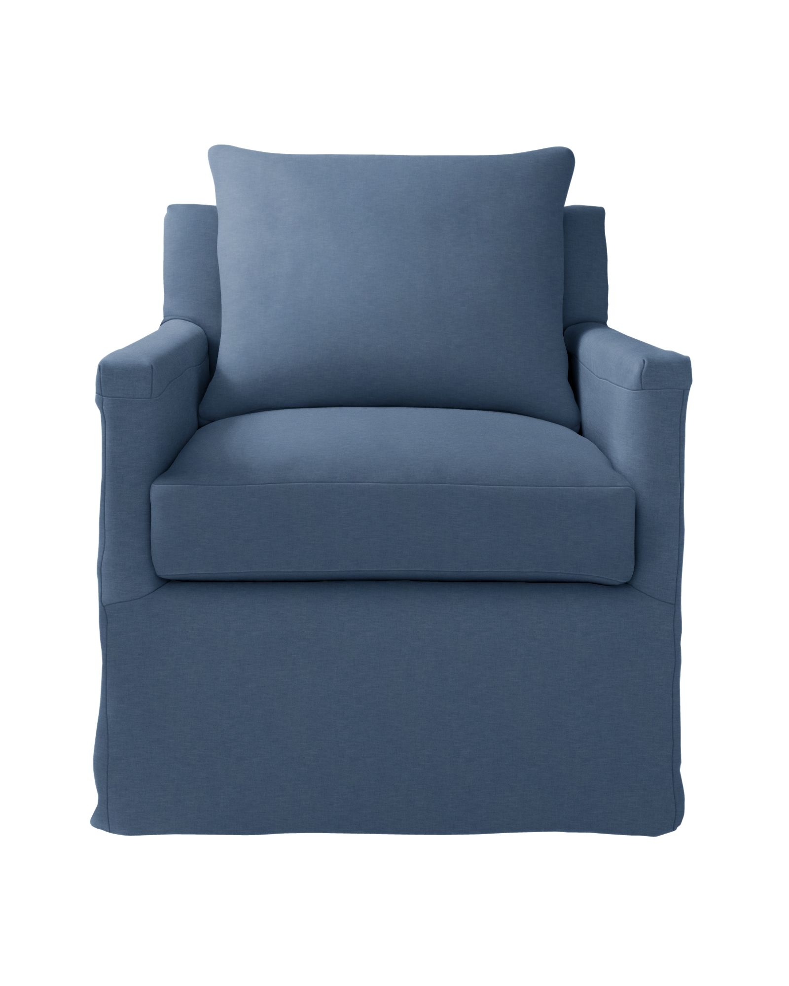 Spruce Street Track Arm Chair - Slipcovered - Thumbnail 3