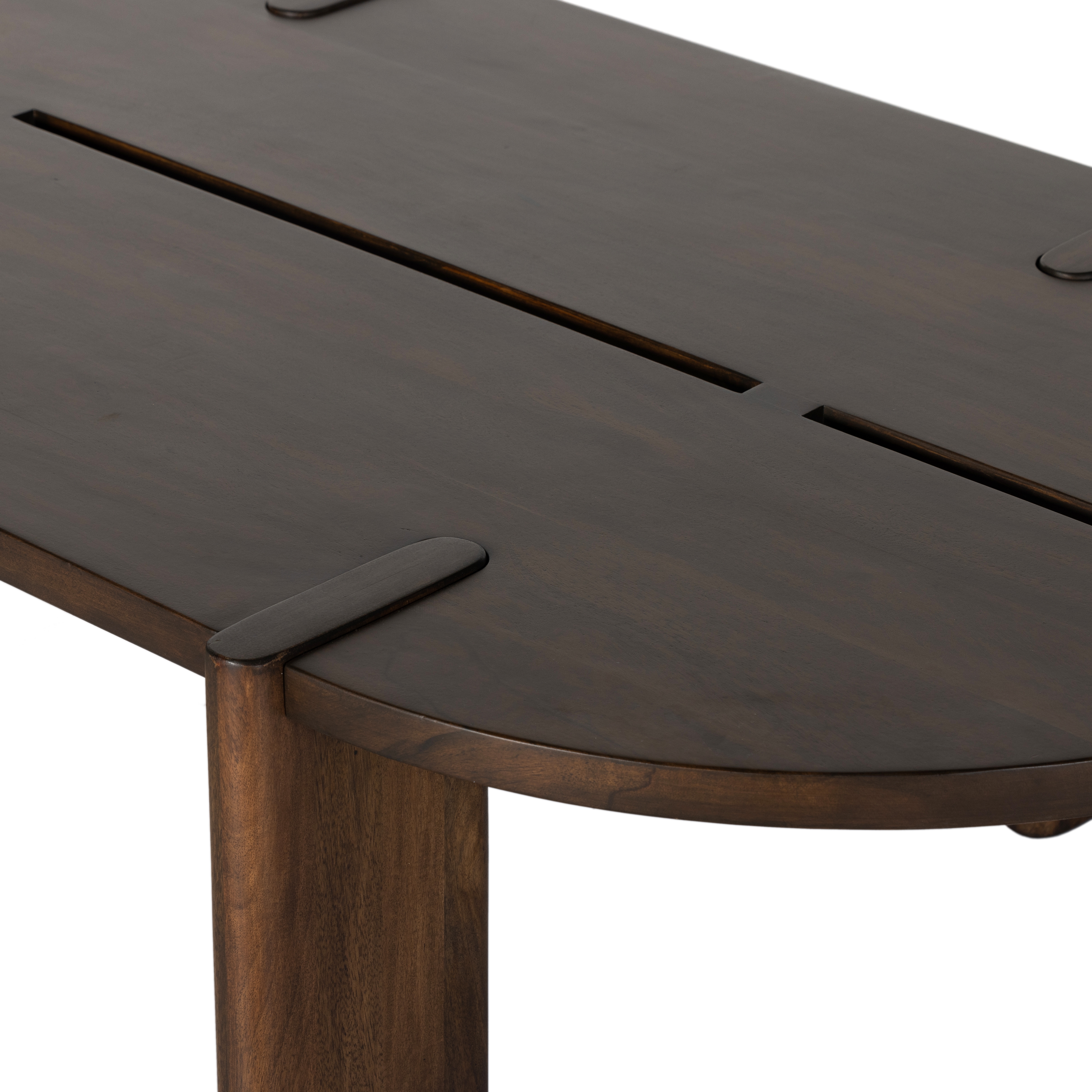 Aldridge Coffee Table - Brown - Image 6