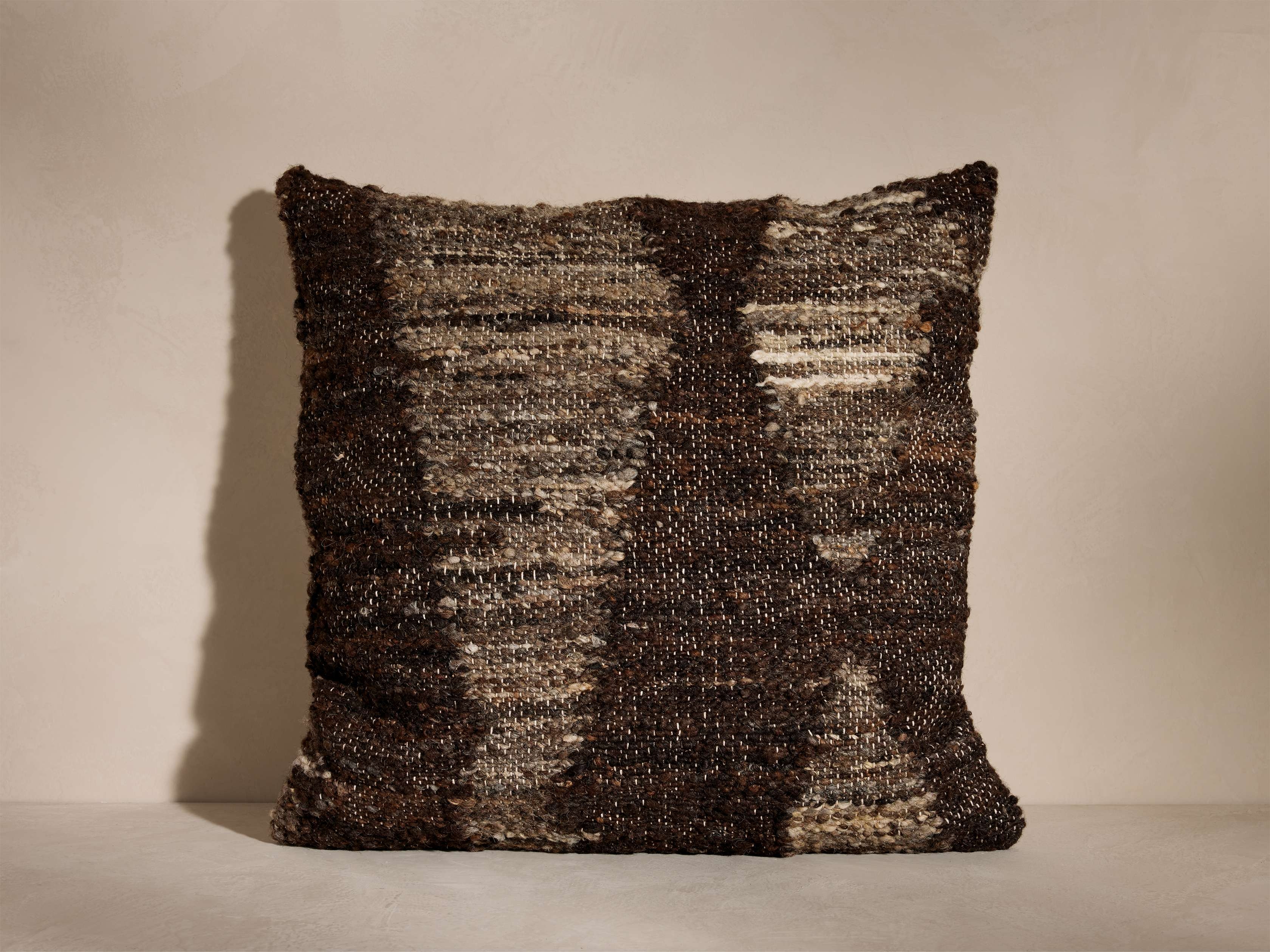 Remi Pillow Cover in Wool Black  Onyx - Image 0