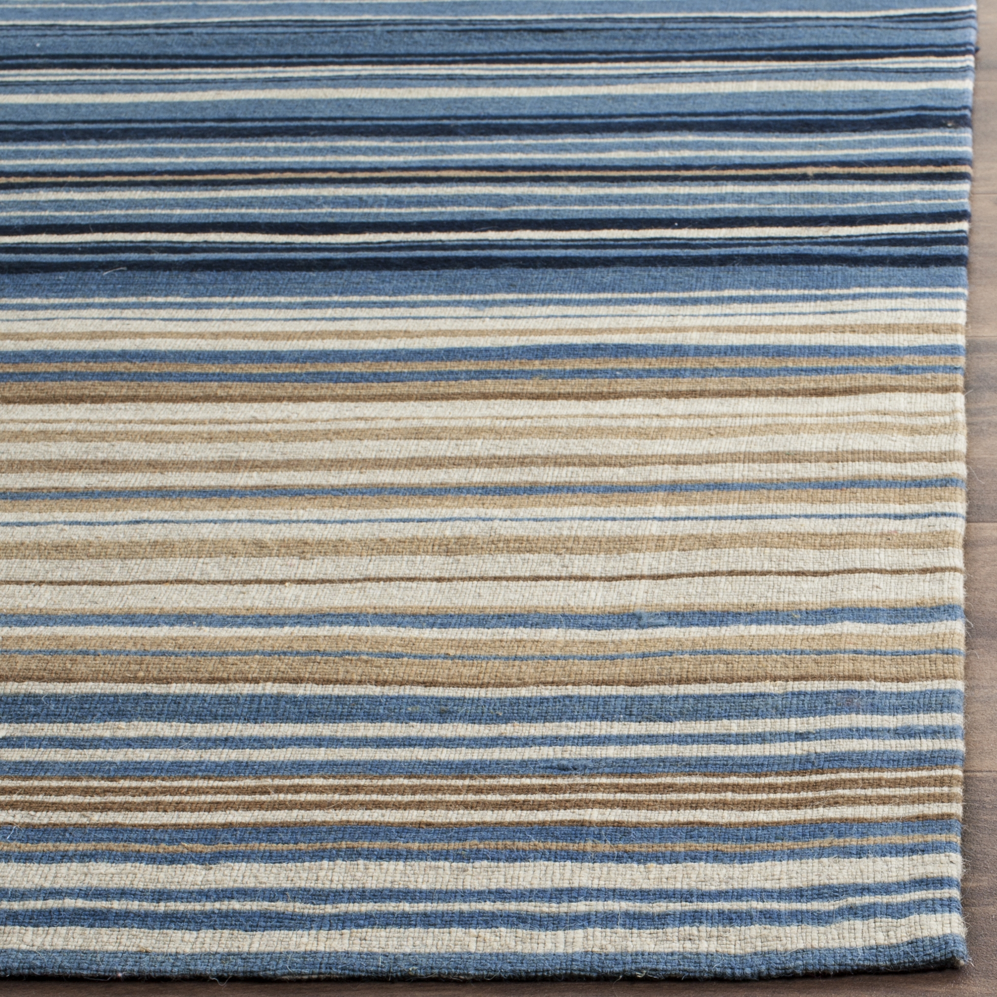 Arlo Home Hand Loomed Area Rug, MRB289A, Blue/Multi,  9' X 12' - Image 1
