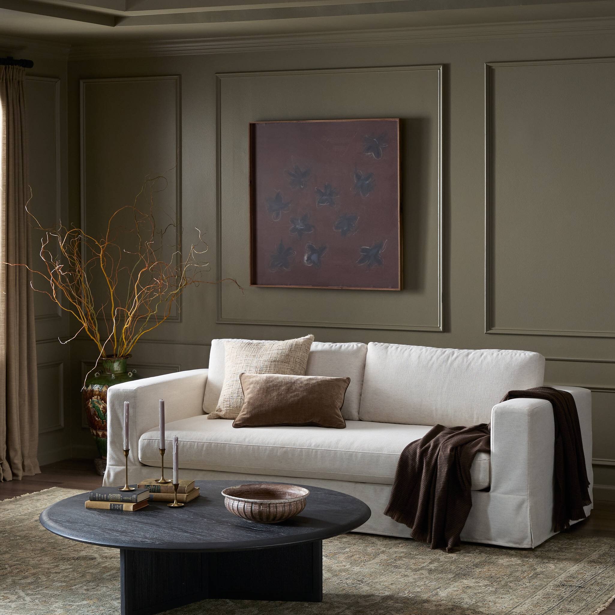 Tovana Sofa- 95" - CryptonÂ® Nomad Snow - Image 3