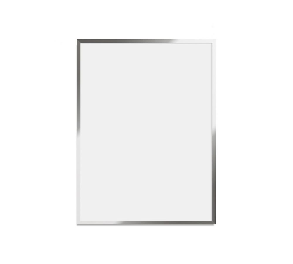 Metal Gallery Frame, No Mat, 18x24 - Bright Silver - Image 0