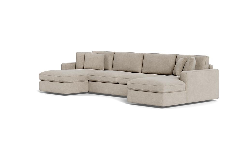 James 3-Piece 4-Seat U Chaise Sectional - Image 2