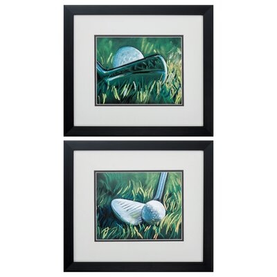 TEE TIME S/2 - 2 Piece Picture Frame Print Set - Image 0