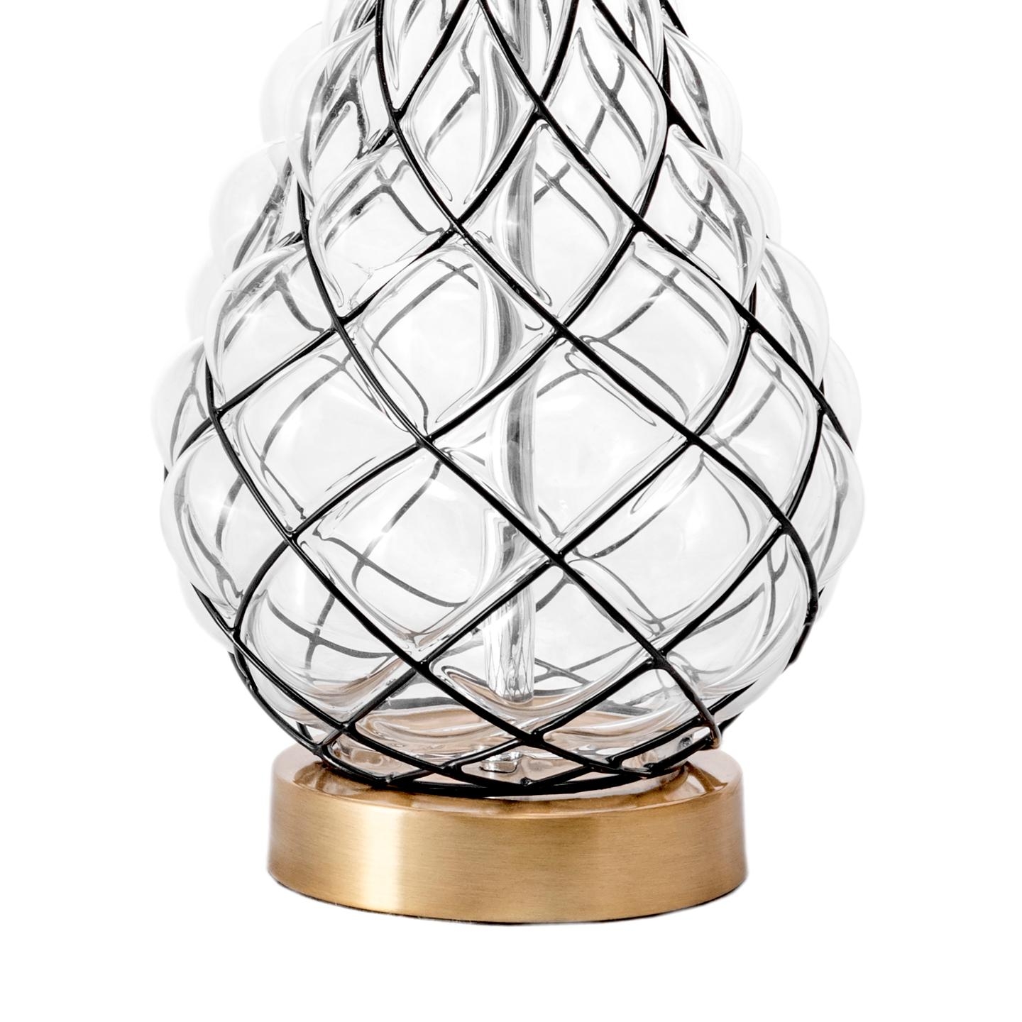 Beacon 21" Glass Table Lamp - Image 3