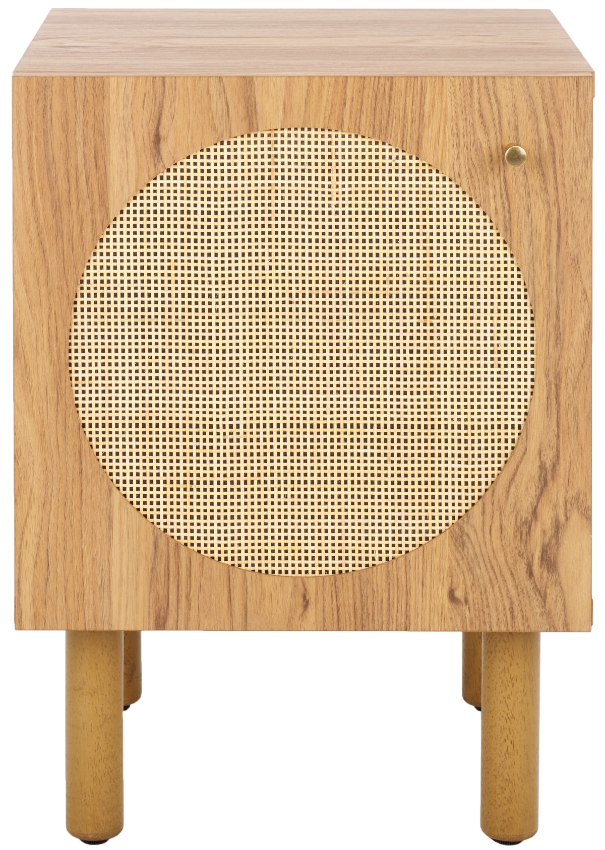 Ophelia 1 Door Nightstand - Oak / Natural - Safavieh - Image 0