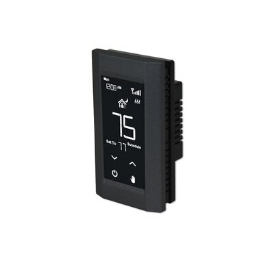 King Electric Black Touch Screen Wi-Fi Enabled Thermostat - Image 0