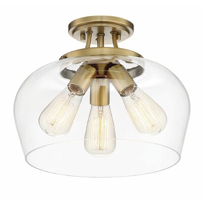 Breena 3 - Light 13" Semi Flush Mount - Image 0