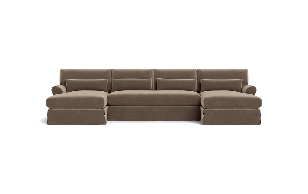 Maxwell Slipcovered U-Sectional Sofa by Apartment Therapy - Image 0