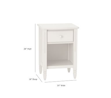 Madeline Nightstand, Simply White, UPS - Image 2