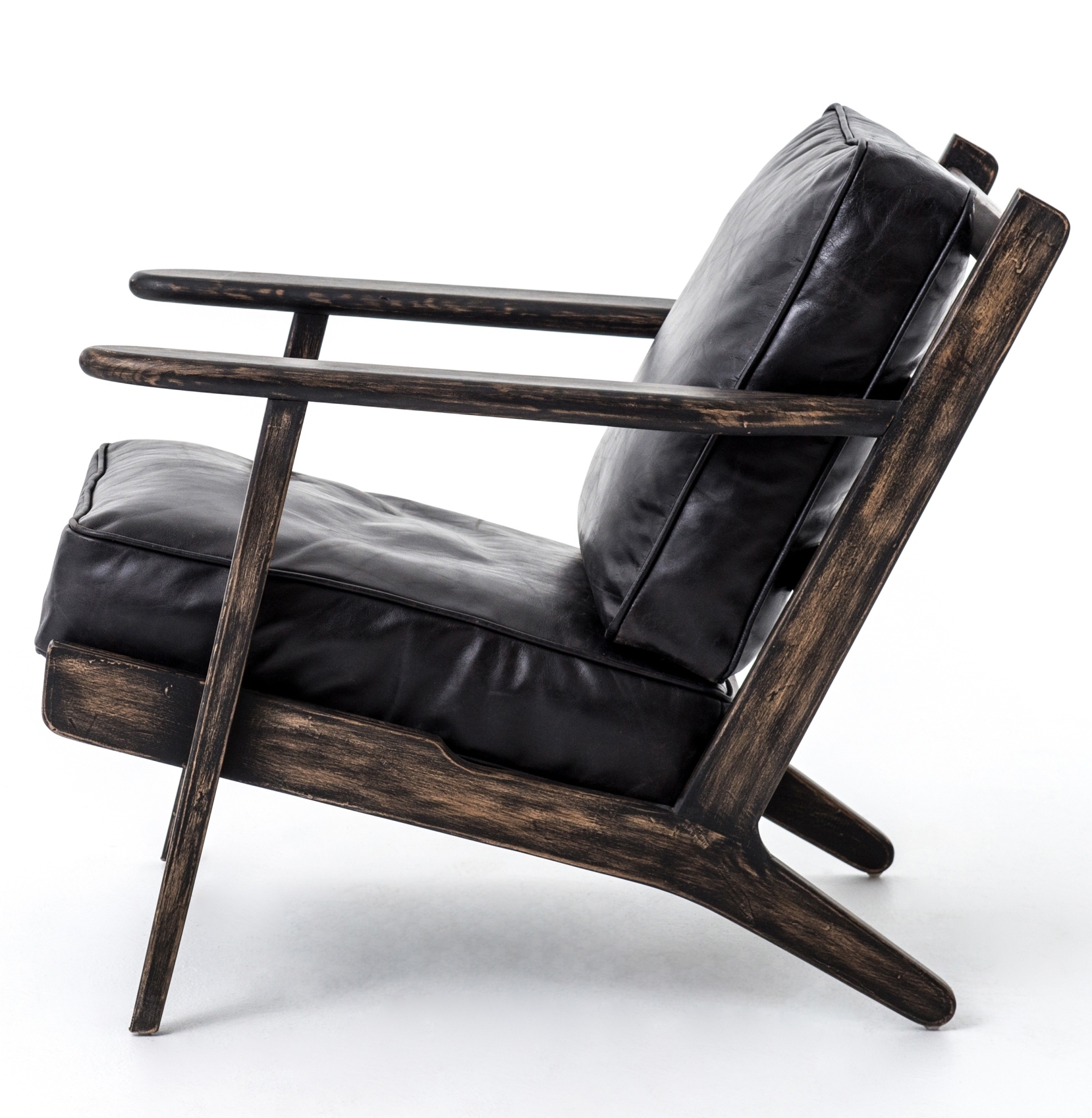 Austin Lounge Chair, Black - Image 3