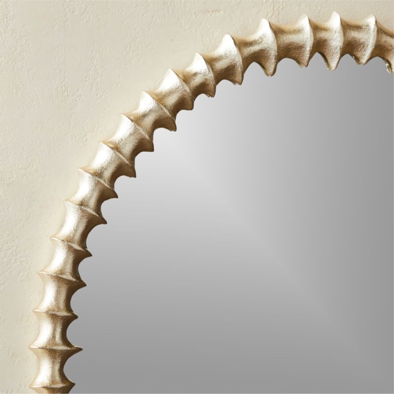 Martell Champagne Round Wall Mirror 30" - Image 2