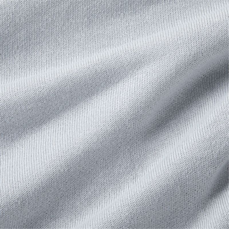 Calda Chantilly 70"x55" Mist Blue Throw Blanket - Image 2