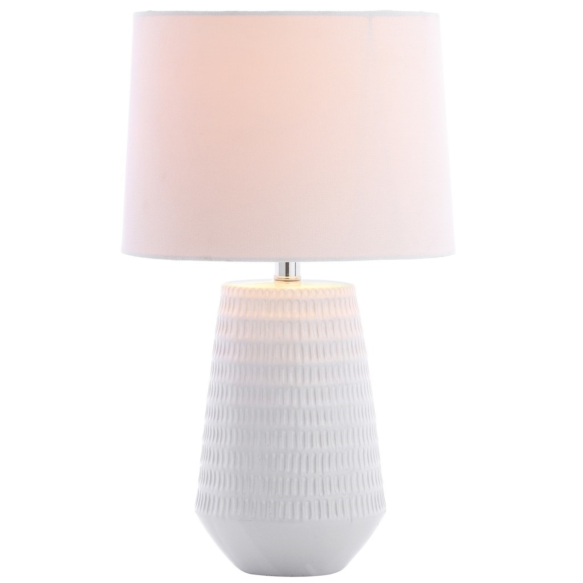 Stark Table Lamp - White - Safavieh - Image 1