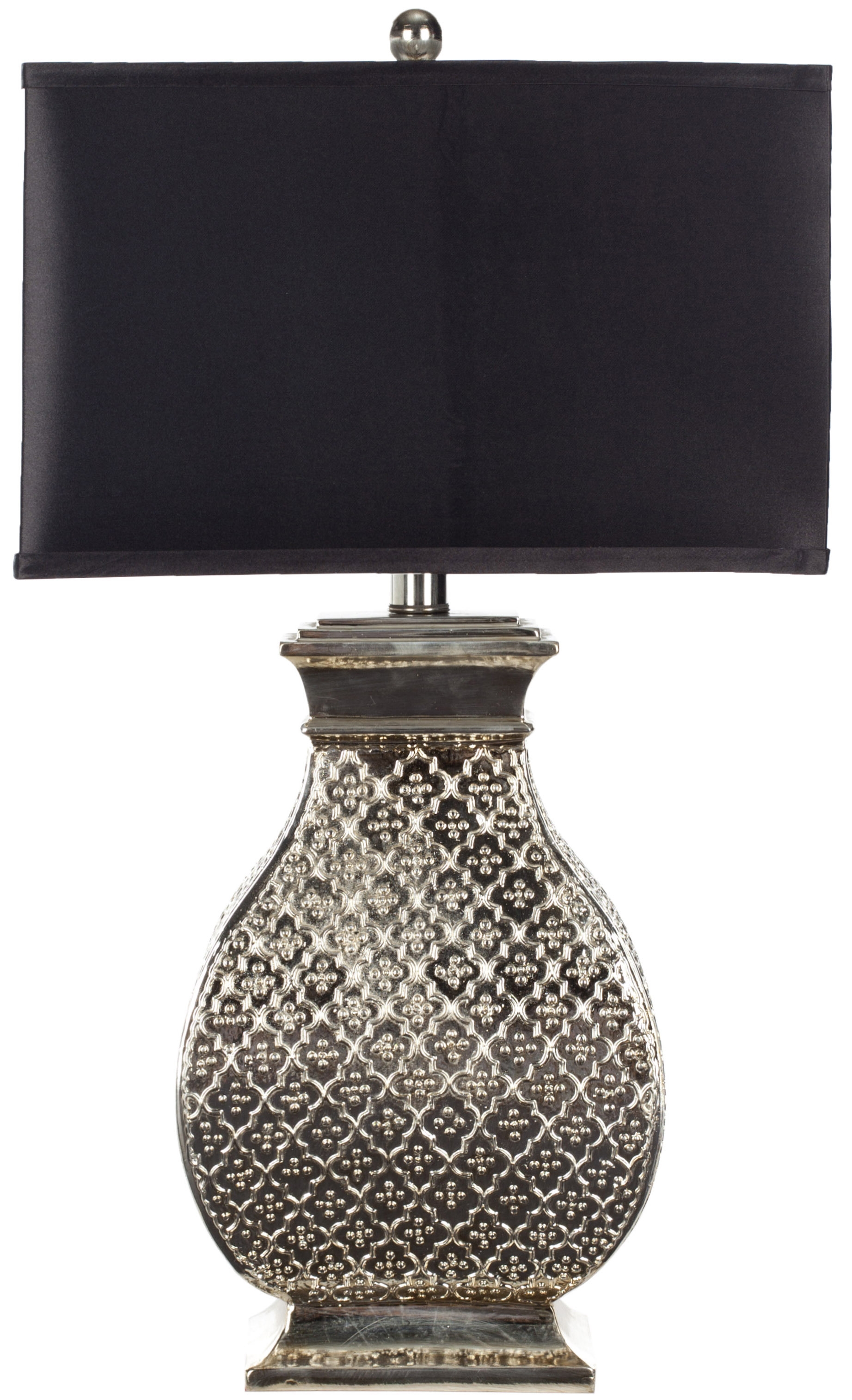 Malaga 29-Inch H Table Lamp - Silver - Safavieh - Image 0