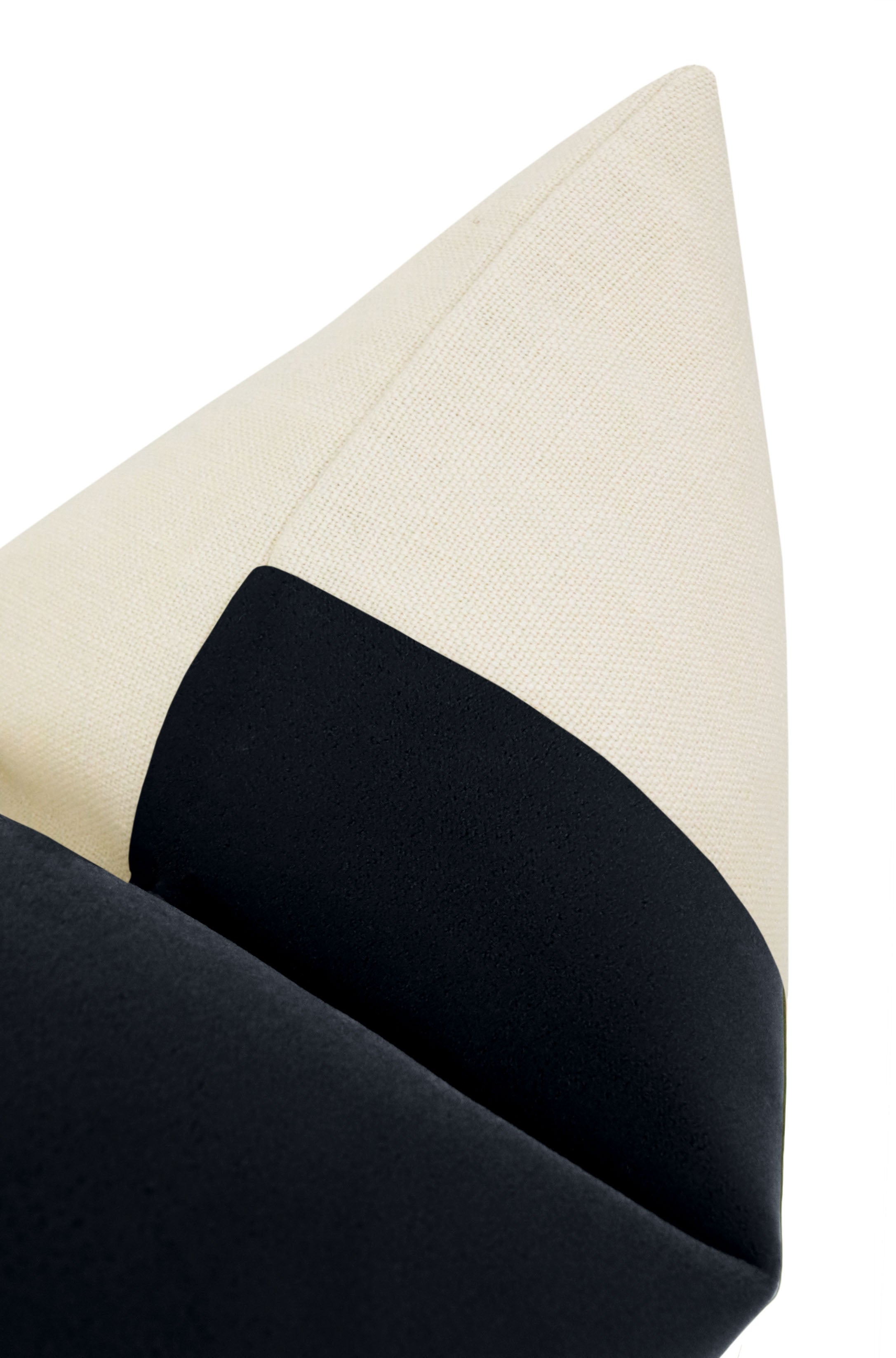 PANEL :: MOHAIR VELVET // GRAPHITE - 20” X 30” QUEEN SHAM - Image 2