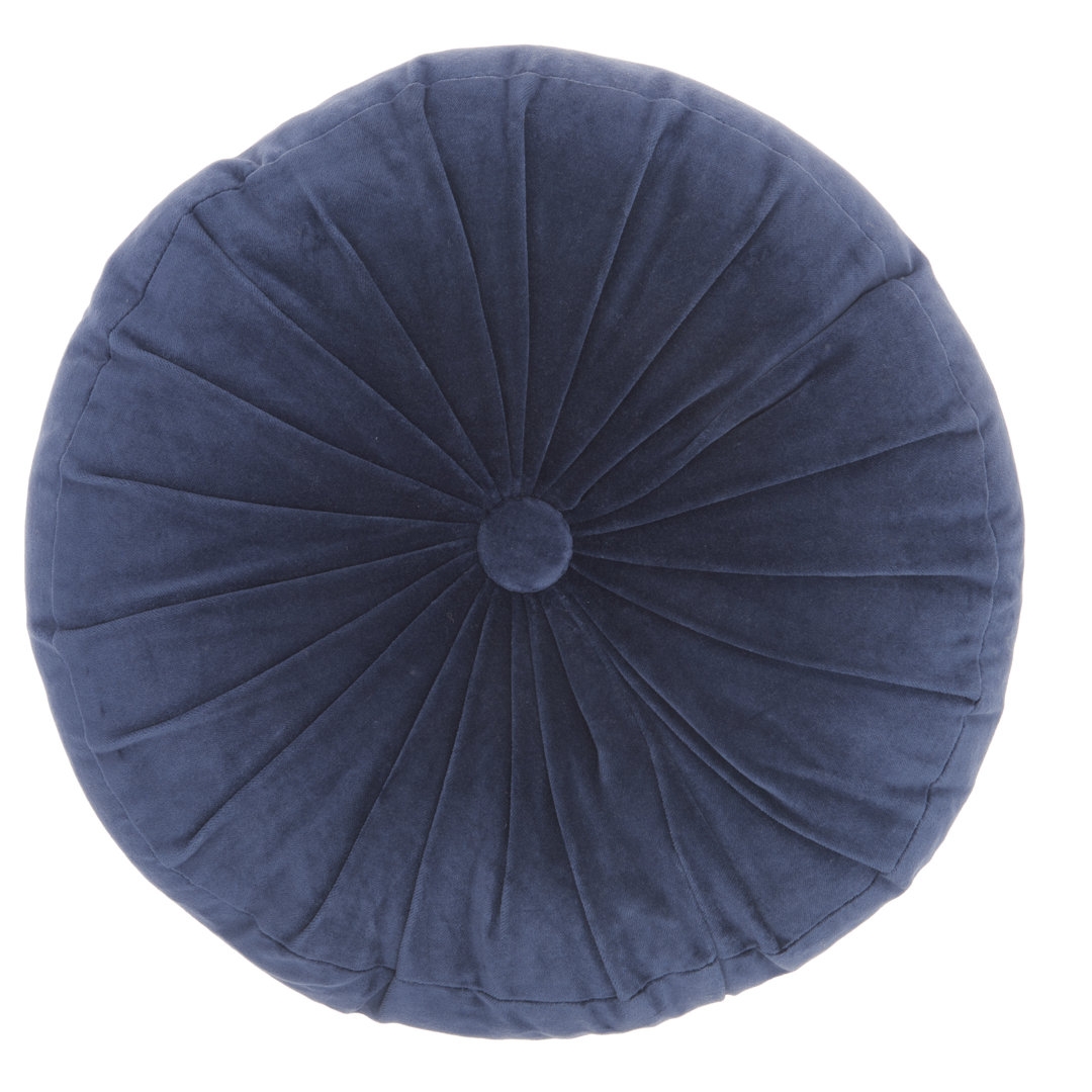 "Darya Home Round Pillow Cover & Insert" - Image 0