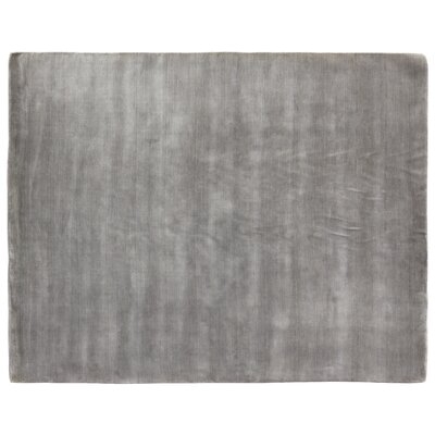 Dove Hand-Woven Wool Gray Area Rug - Image 0